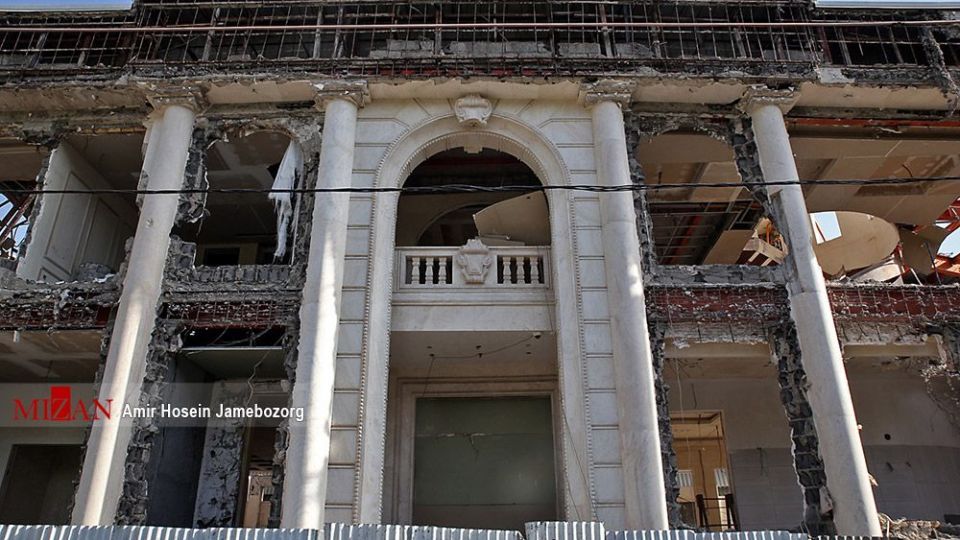 اجرای حکم تخریب ساختمان غیر مجاز ویلای شبنم نعمت‌زاده