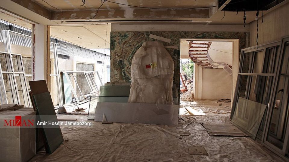 اجرای حکم تخریب ساختمان غیر مجاز ویلای شبنم نعمت‌زاده