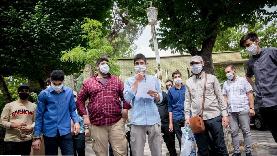 تجمع اعتراضی مقابل سفارت ارمنستان