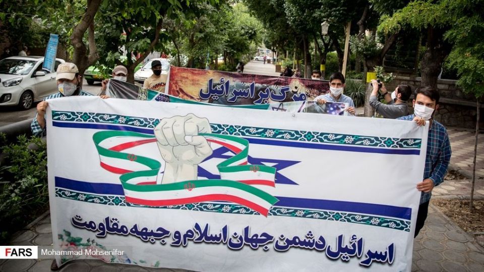 تجمع اعتراضی مقابل سفارت ارمنستان