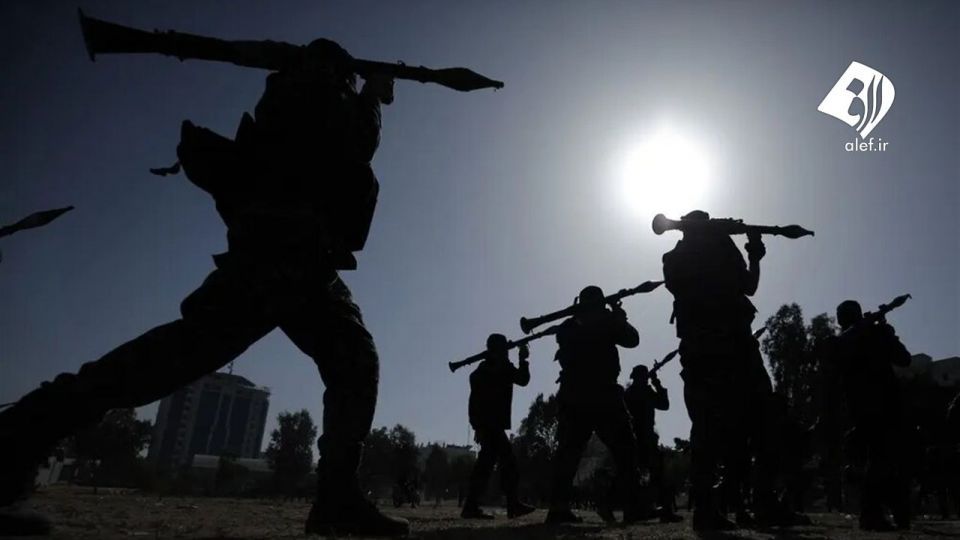 رژه نظامی «سرایا القدس» برای بزرگداشت رمضان عبدالله