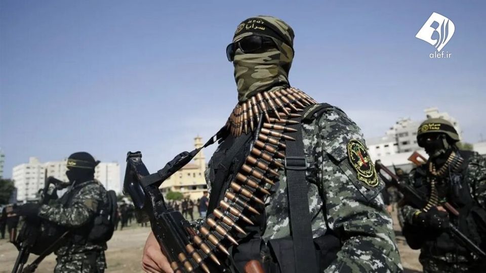 رژه نظامی «سرایا القدس» برای بزرگداشت رمضان عبدالله