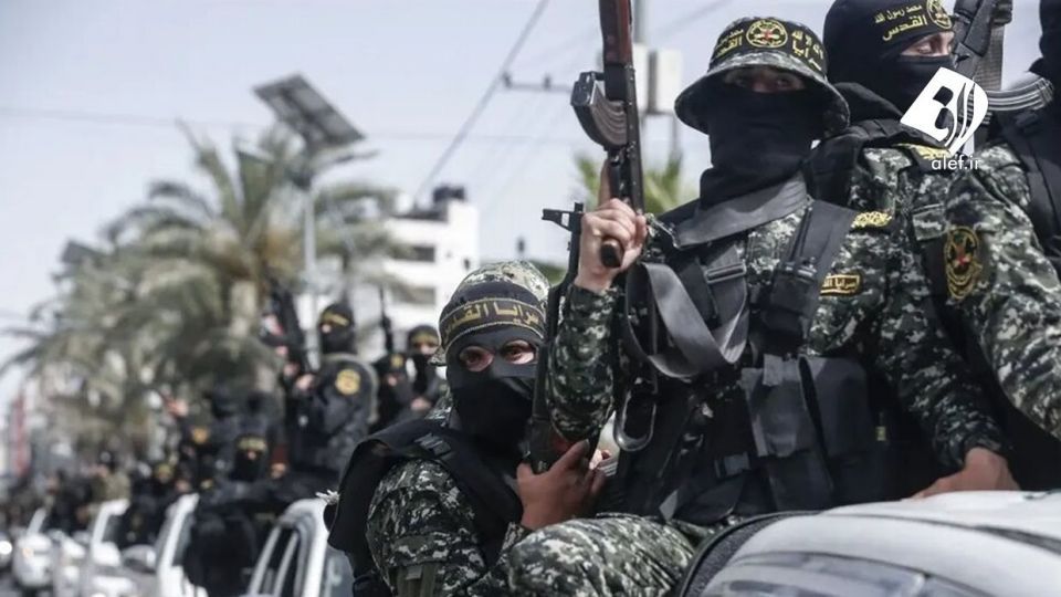 رژه نظامی «سرایا القدس» برای بزرگداشت رمضان عبدالله