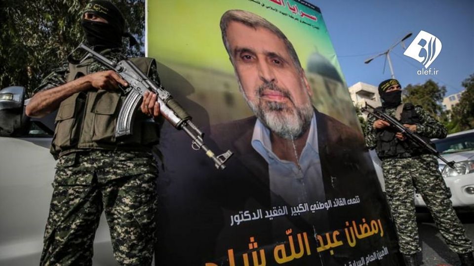 رژه نظامی «سرایا القدس» برای بزرگداشت رمضان عبدالله