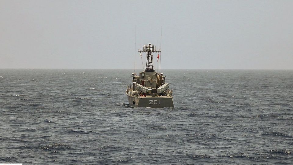 رزمایش موشکی ارتش در شمال اقیانوس هند