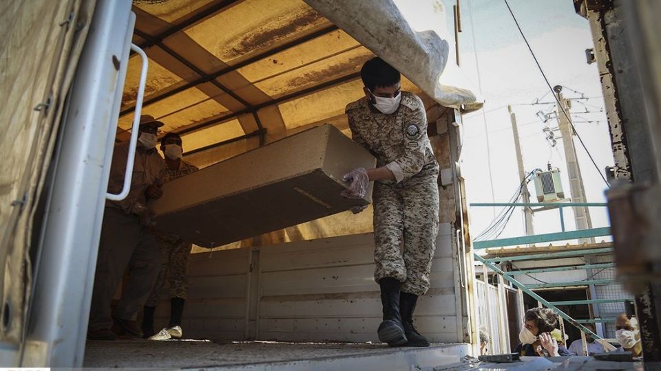 ورود پیکر ۱۹۲ شهید دوران دفاع مقدس به میهن