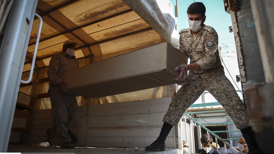 ورود پیکر ۱۹۲ شهید دوران دفاع مقدس به میهن