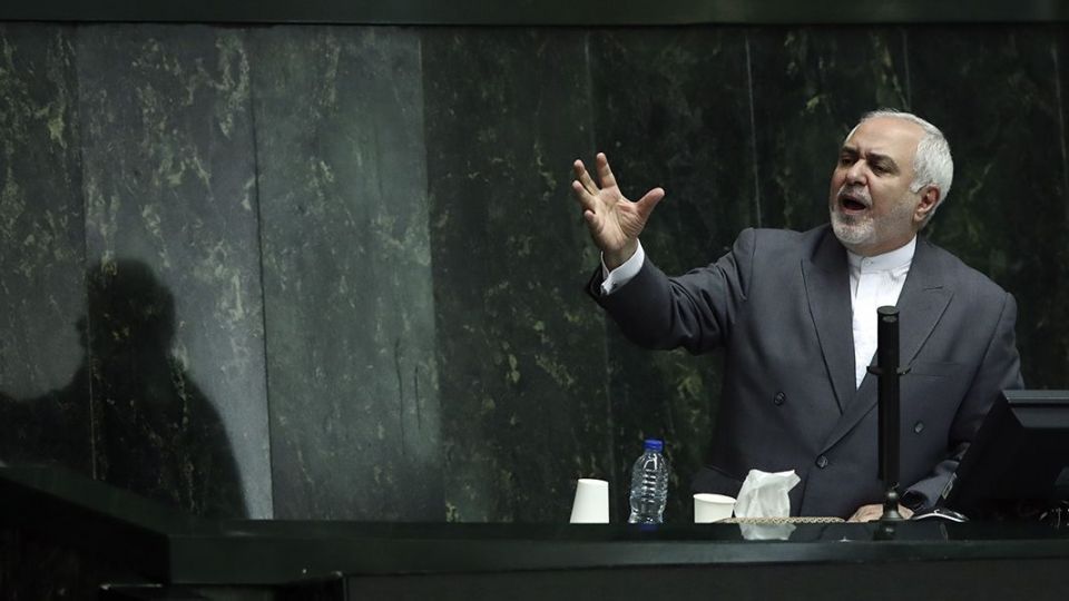 جلسه علنی مجلس با حضور محمدجواد ظریف