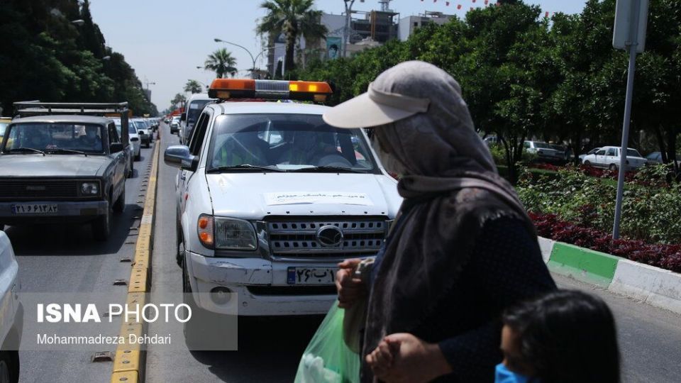اجرای کمپین من هم ماسک می‌زنم