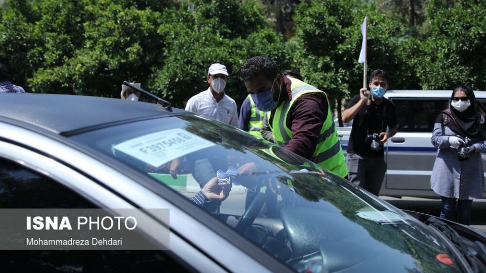 اجرای کمپین من هم ماسک می‌زنم