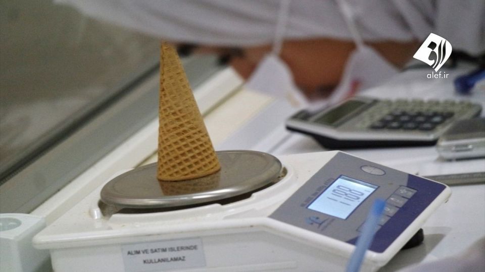 صادرات مخروط بستنی از ترکیه به ۷ کشور دنیا