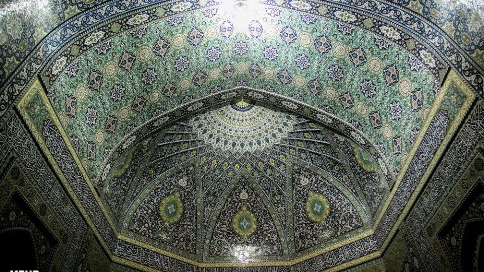 شکوه معماری اسلامی ایرانی در مسجد اعظم قم