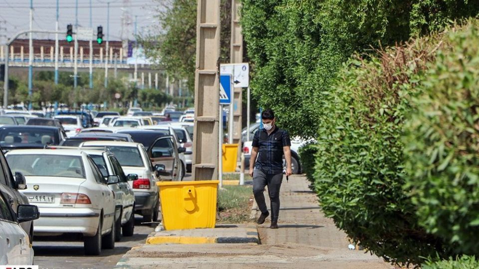 رنگ آمیزی ویژه سطل های زباله در اهواز