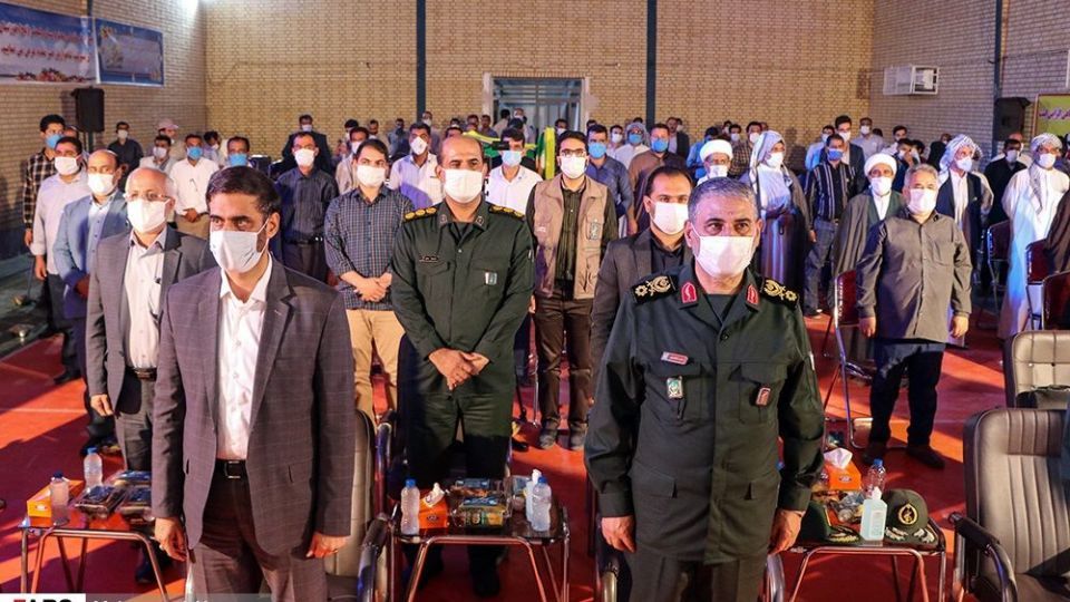 آیین کلنگ زنی فاز سوم آبرسانی به غیزانیه