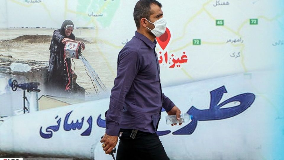 آیین کلنگ زنی فاز سوم آبرسانی به غیزانیه