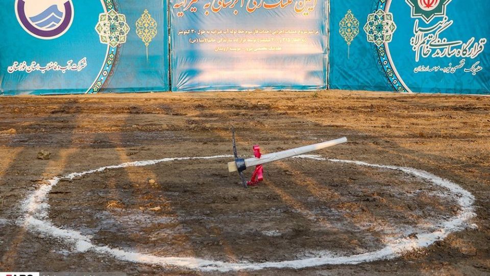 آیین کلنگ زنی فاز سوم آبرسانی به غیزانیه