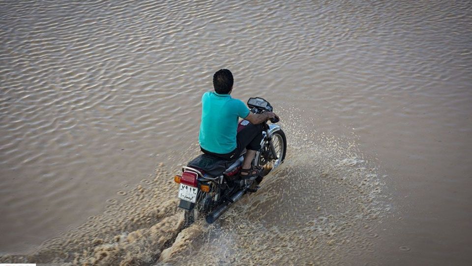 سیلاب و انسداد جاده مشهد- تهران