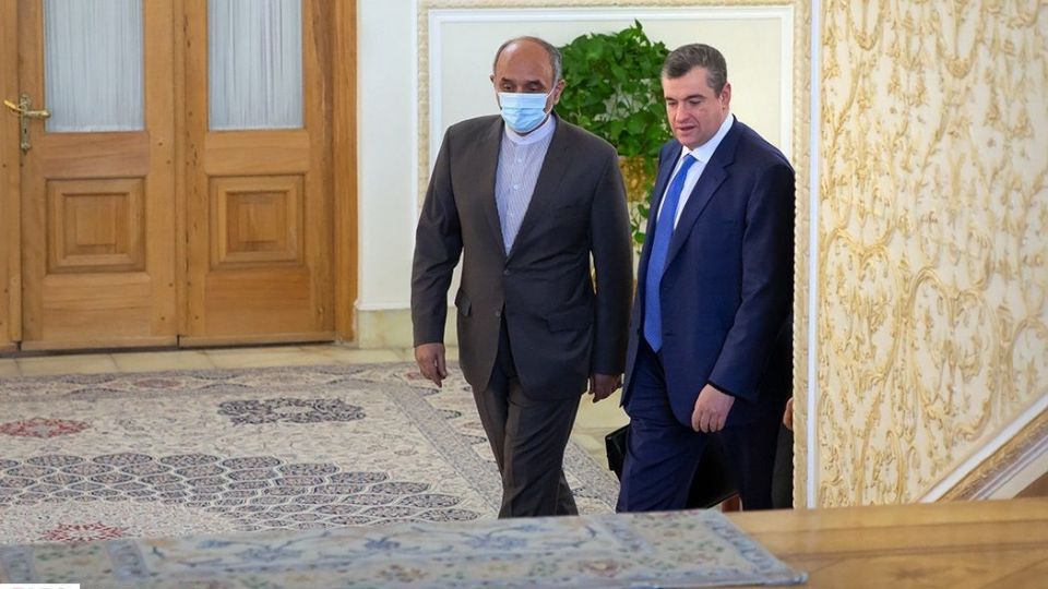 دیدار رئیس کمیته روابط خارجی دومای دولتی روسیه با وزیر امور خارجه