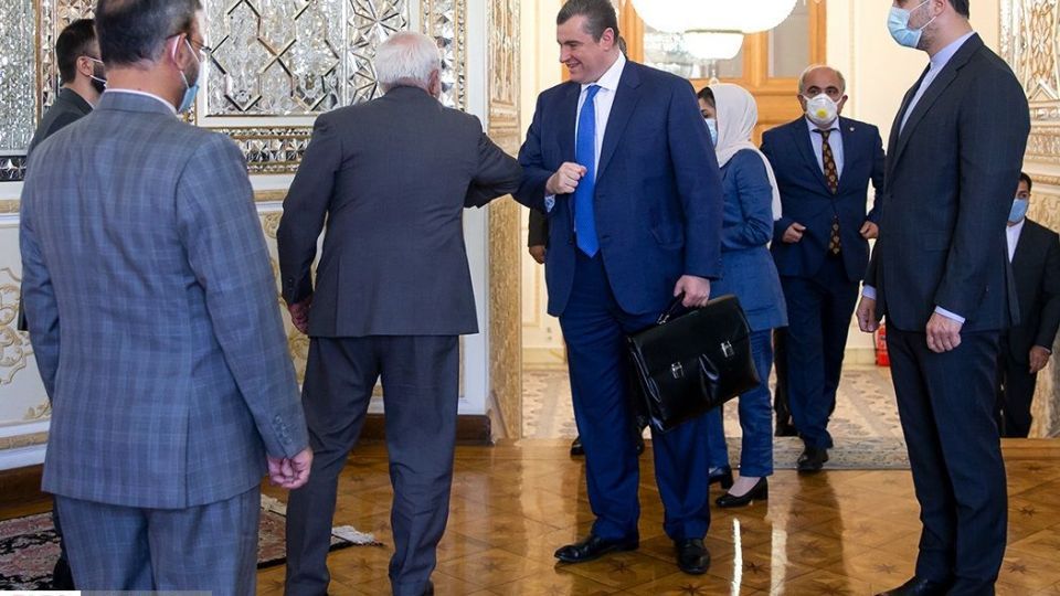 دیدار رئیس کمیته روابط خارجی دومای دولتی روسیه با وزیر امور خارجه