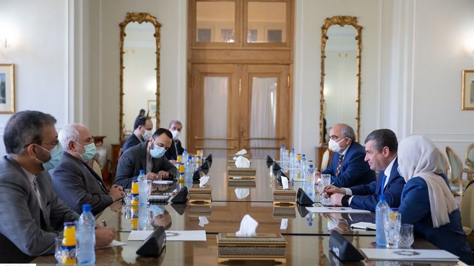 دیدار رئیس کمیته روابط خارجی دومای دولتی روسیه با وزیر امور خارجه