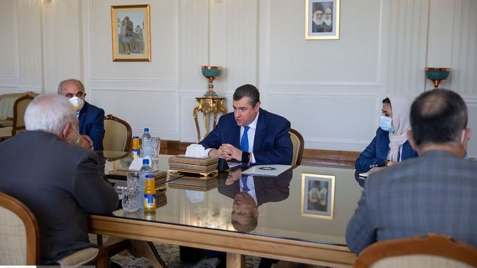 دیدار رئیس کمیته روابط خارجی دومای دولتی روسیه با وزیر امور خارجه