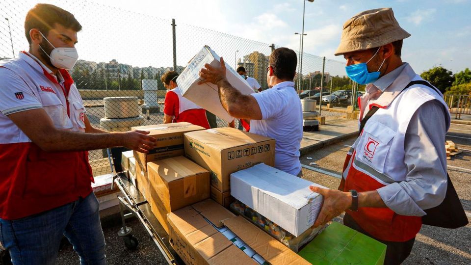 افتتاح بیمارستان صحرایی هلال‌احمر با حضور سفیر ایران در لبنان