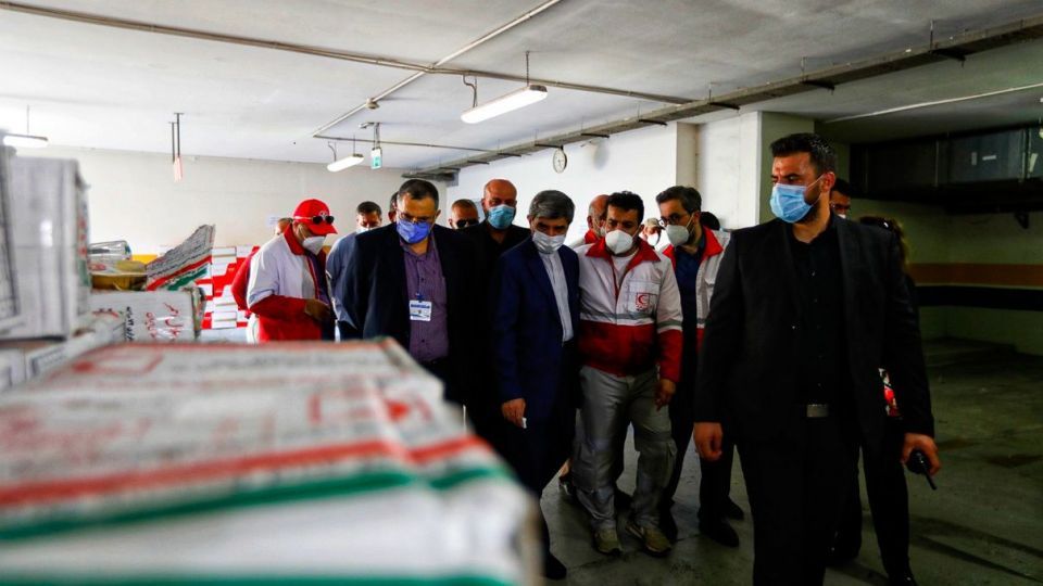 افتتاح بیمارستان صحرایی هلال‌احمر با حضور سفیر ایران در لبنان