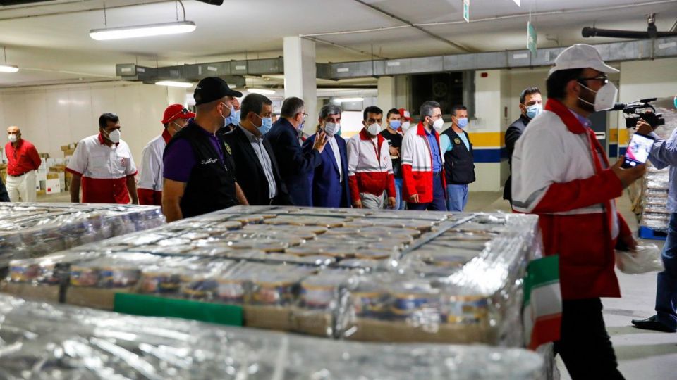 افتتاح بیمارستان صحرایی هلال‌احمر با حضور سفیر ایران در لبنان