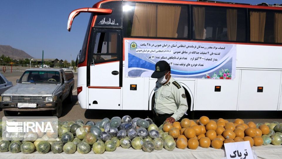 کشف محموله مواد مخدر در خراسان جنوبی