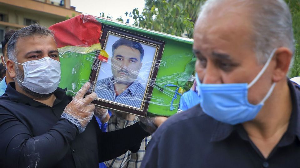 تشییع شهید مدافع سلامت «حسن نظری»