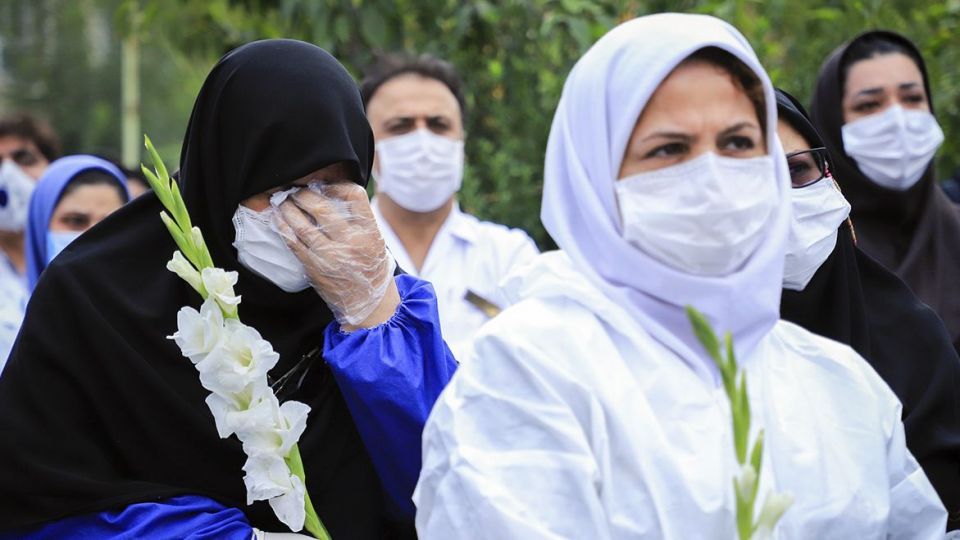 تشییع شهید مدافع سلامت «حسن نظری»