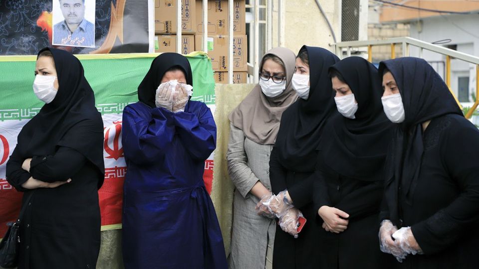 تشییع شهید مدافع سلامت «حسن نظری»