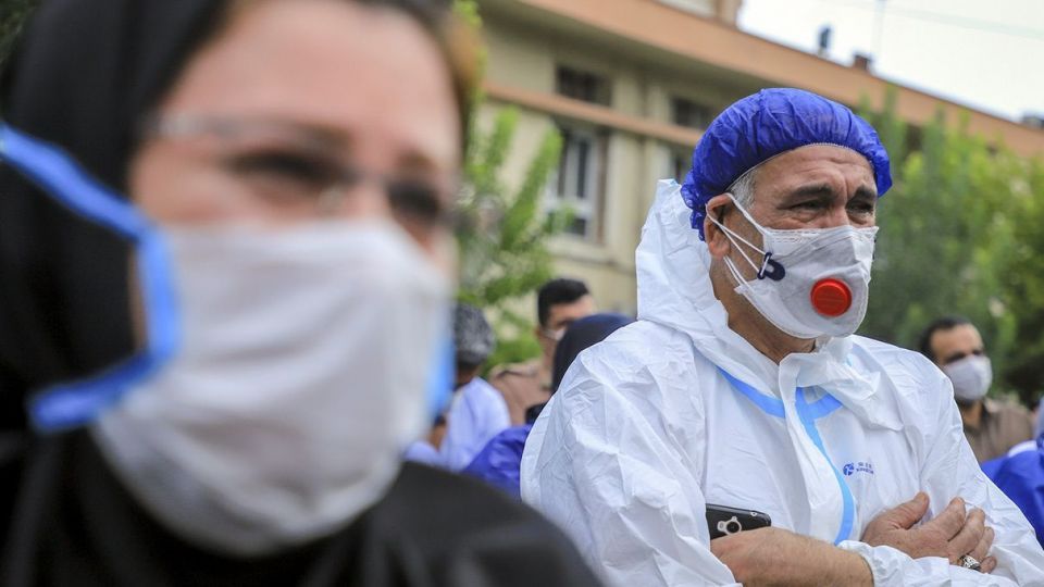 تشییع شهید مدافع سلامت «حسن نظری»