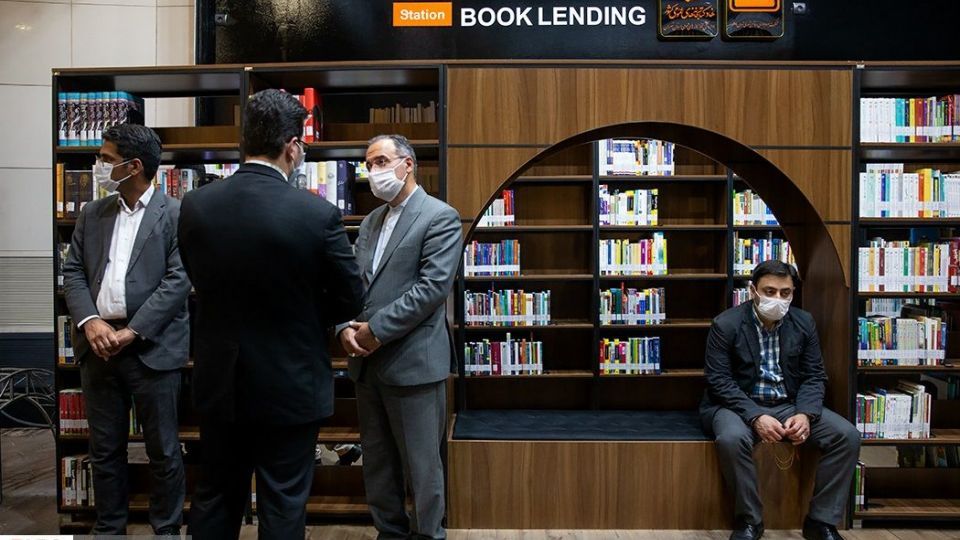 افتتاح اولین کتابخانه عمومی در مترو تهران