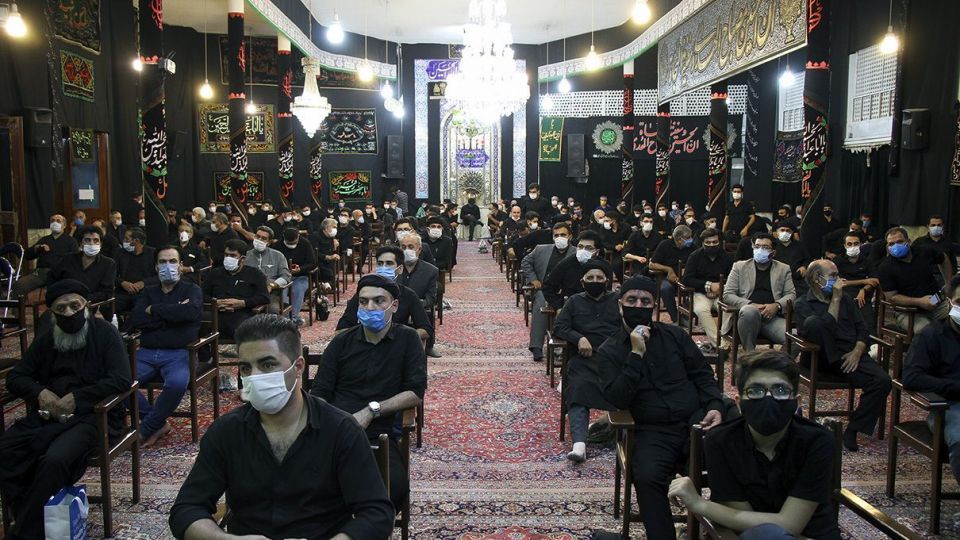 طشت گذاری مسجد مرکزی اردبیلی‌ها