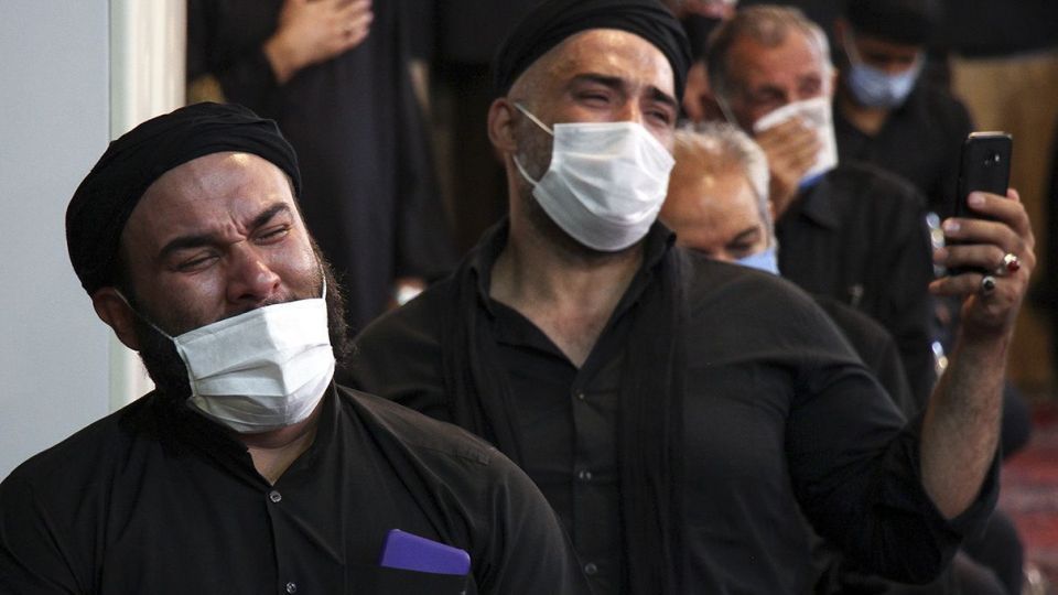 طشت گذاری مسجد مرکزی اردبیلی‌ها