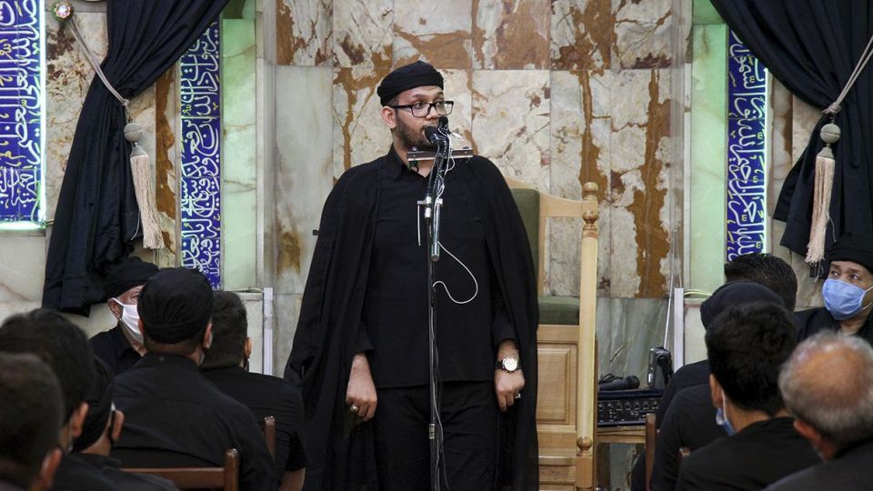 طشت گذاری مسجد مرکزی اردبیلی‌ها