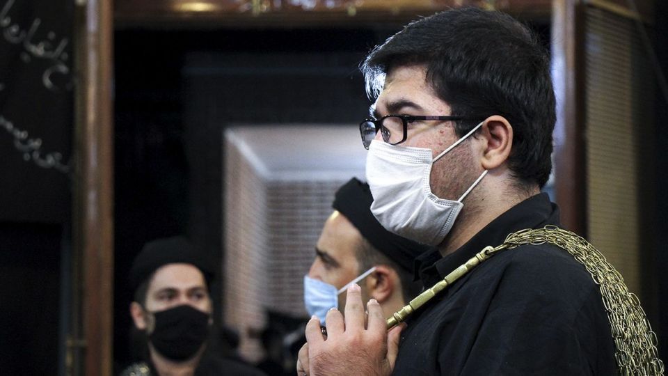 طشت گذاری مسجد مرکزی اردبیلی‌ها