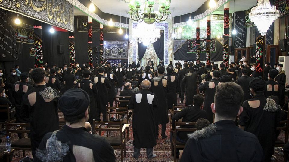 طشت گذاری مسجد مرکزی اردبیلی‌ها