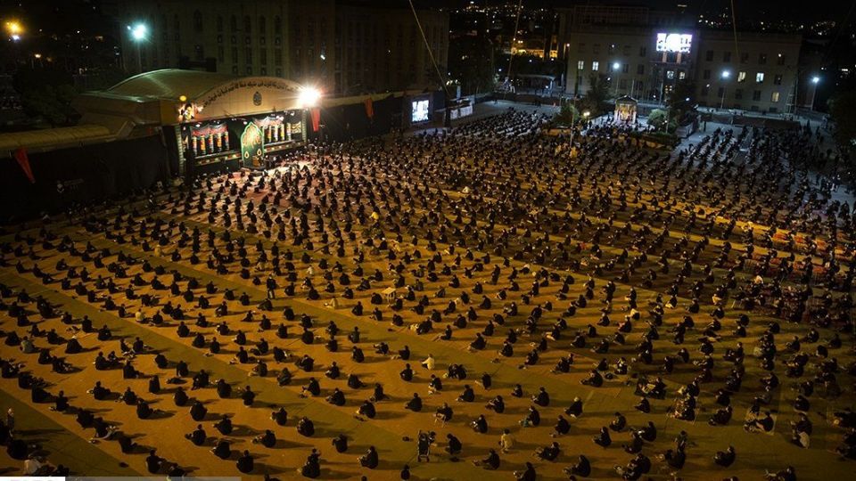 شب سوم محرم در هیئت میثاق با شهدا