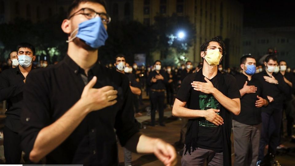 شب سوم محرم در هیئت میثاق با شهدا