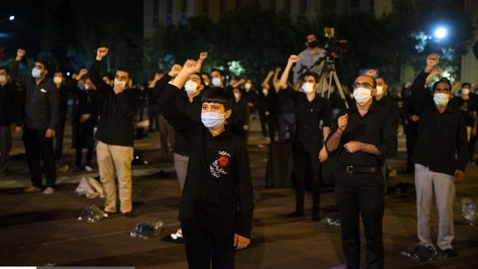 شب سوم محرم در هیئت میثاق با شهدا