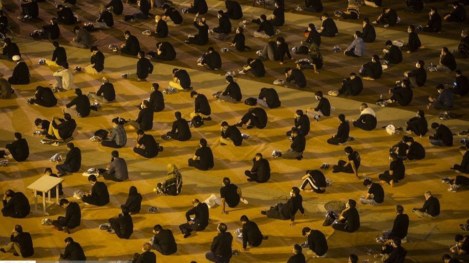 شب سوم محرم در هیئت میثاق با شهدا