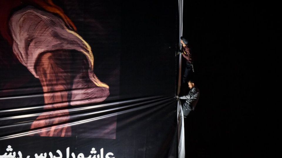 رونمایی از طرح جدید دیوارنگاره میدان ولیعصر (عج)