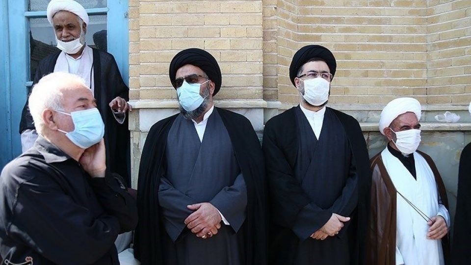 تشییع پیکر آیت‌الله صانعی در قم