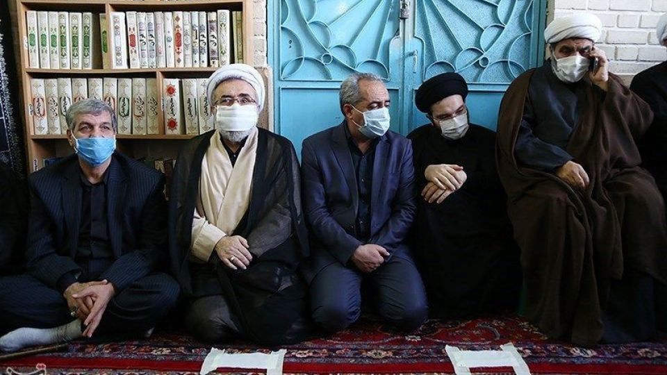 تشییع پیکر آیت‌الله صانعی در قم