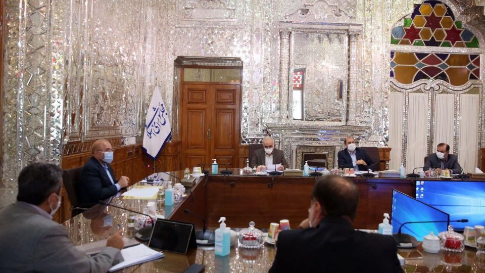 نشست قالیباف با وزیر اقتصاد و رئیس سازمان بورس