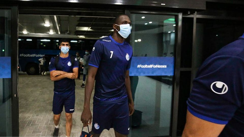 تمرین تیم استقلال قبل از بازی با تیم الشرطه عراق