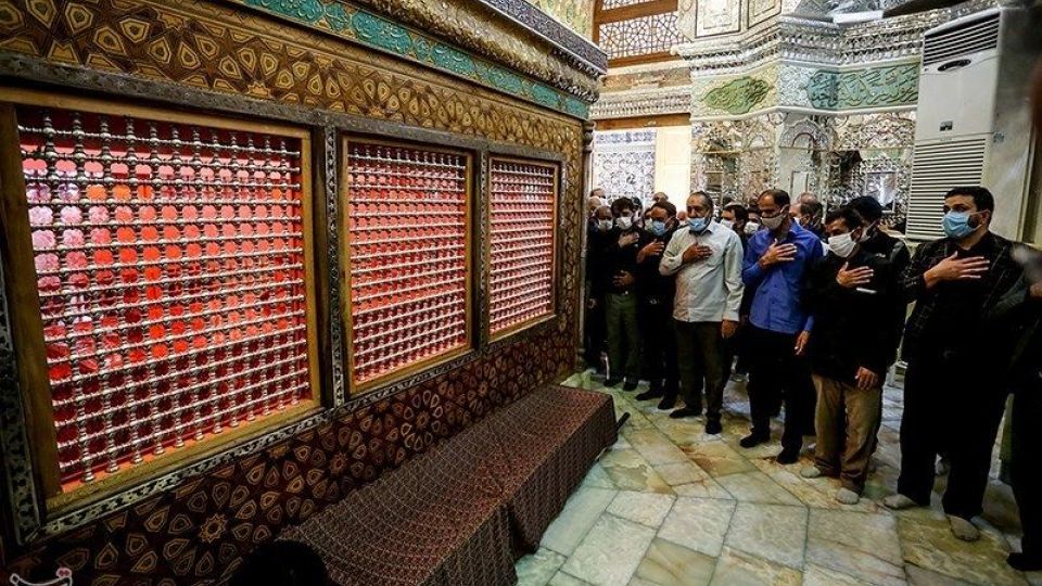 تشییع و خاکسپاری مادر شهید همت - شهرضا