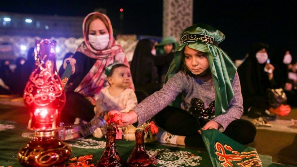 بزرگترین سفره نذری حضرت رقیه(س)